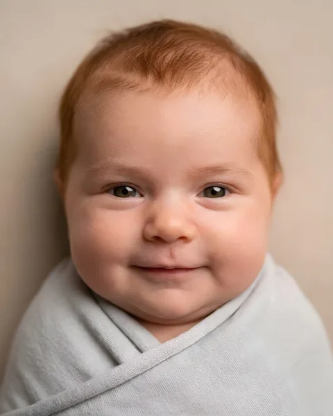 Generated baby in high definition