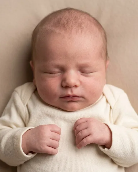 Newborn face generated from an ultrasound scan